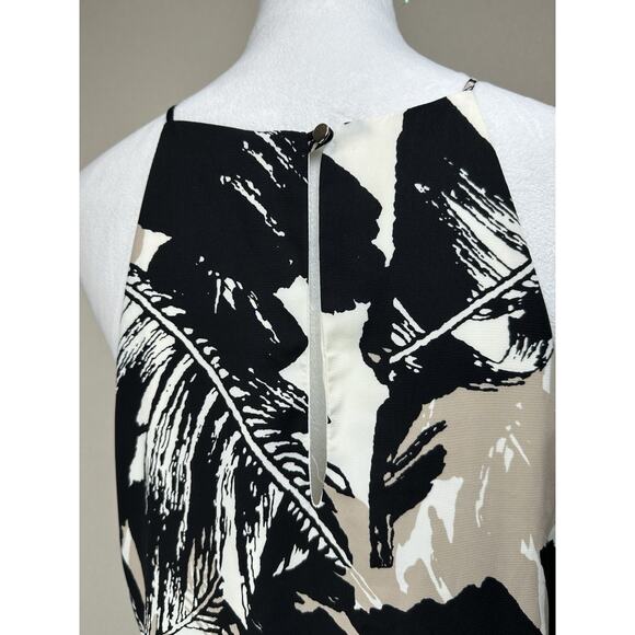 Tyche Sun Dress Tropical Knee Length Made in the USA Size Large Beach Cruise - Picture 6 of 13